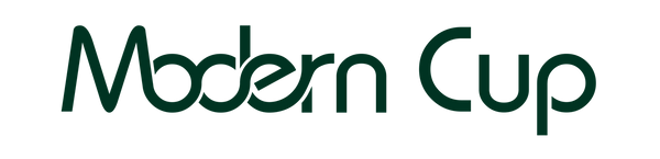 Logo of 'Modern Cup' on a white background